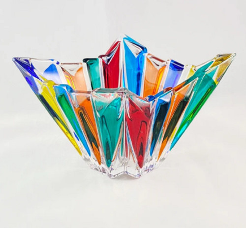 Gage Venetian Princess Votive Holder -  Murano Glass Candle Holder (SC463M)