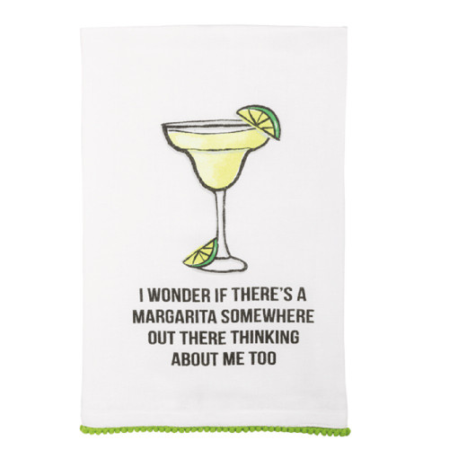 Mud Pie Margarita Printed Towel (42170300M)