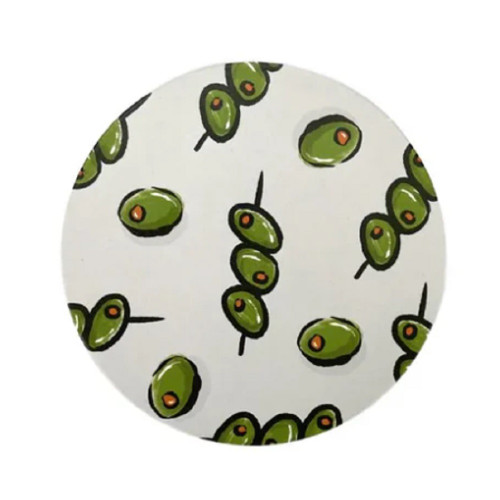Mud Pie Cocktail Paper Coasters - Olives (42500212L)