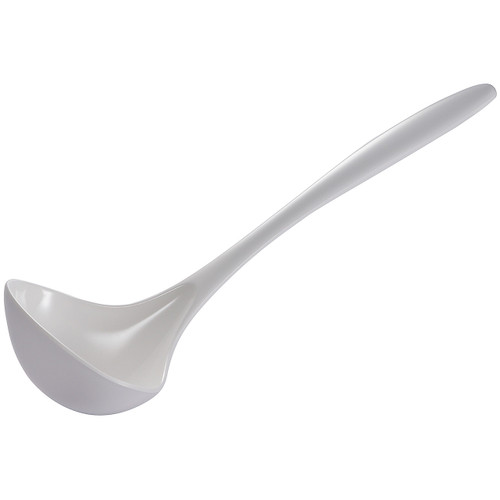 Gourmac 11" Melamine Soup Ladle, White (3525WH)