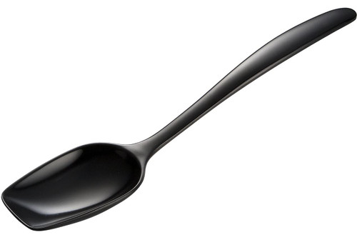 Gourmac 10" Melamine Spoon, Black (3518BK)