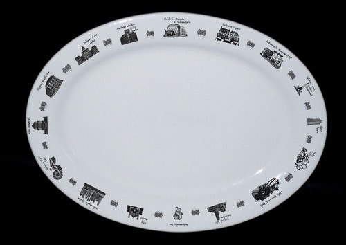 The Dish Indianapolis Oval Platter (INDIANA-PLTTR)