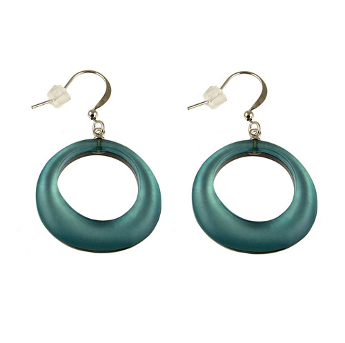 Origin Hollow Circles Earring - Turquoise (1726-2)