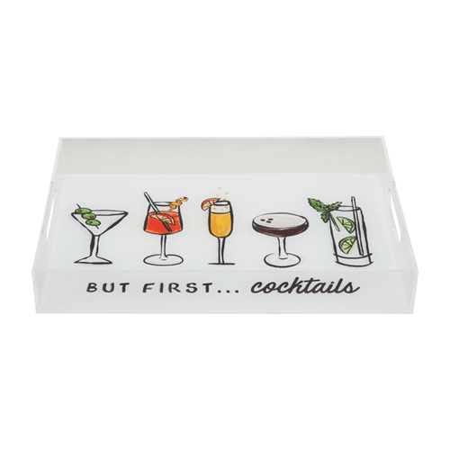 Mud Pie Bar Tray - Cocktails (42100115)