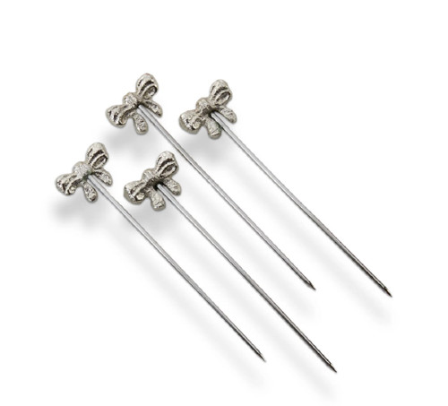 TAG Bow Cocktail Pick Set Of 4 (G22216)