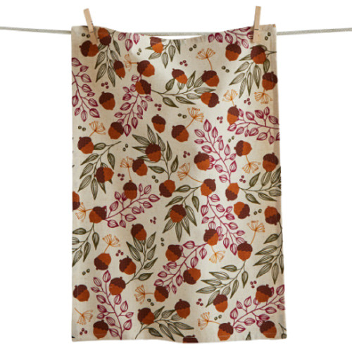 TAG Acorn Harvest Dish Towel (G21779)