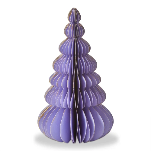 TAG 10" Groovy Paper Tree Decor, Purple (G21692)