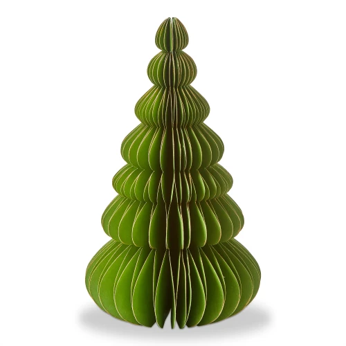 TAG 10"Groovy Paper Tree Decor, Green (G21694)