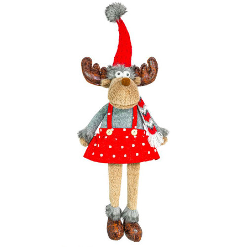 Hanna's Handiworks Warmhearted Girl Moose Dangle Leg (16492A)