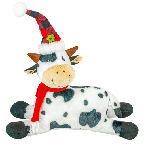 Hanna's Handiworks Festive Dairy Cow Lounger (16478)