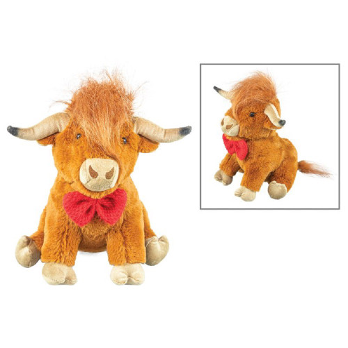 Hanna's Handiworks Festive Highland Cow Tabletop (15438)