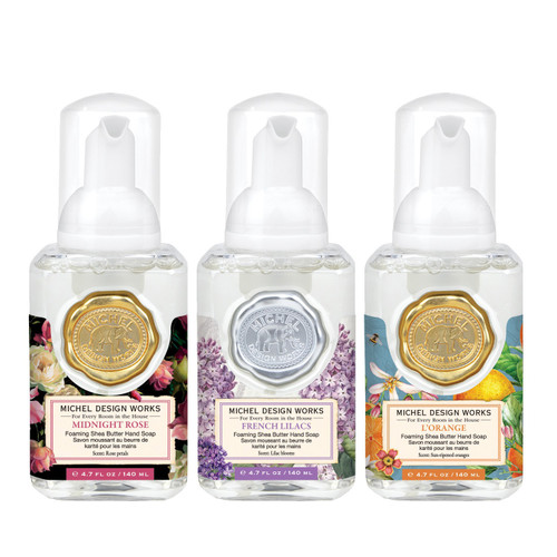 Michel Design Works Mini Foaming Hand Soap Set, Freshly Picked (819072)