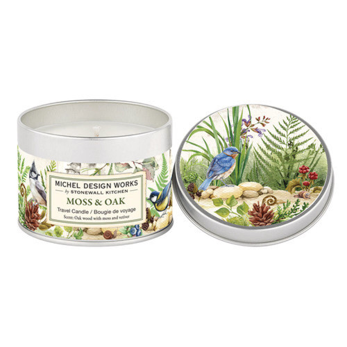 Michel Design Works Travel Candle, Moss & Oak (849397)