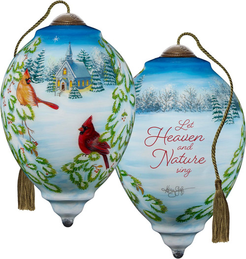 Ne'Qwa Ornament, Let Heaven and Nature Sing by Kathy Goff (7241131)