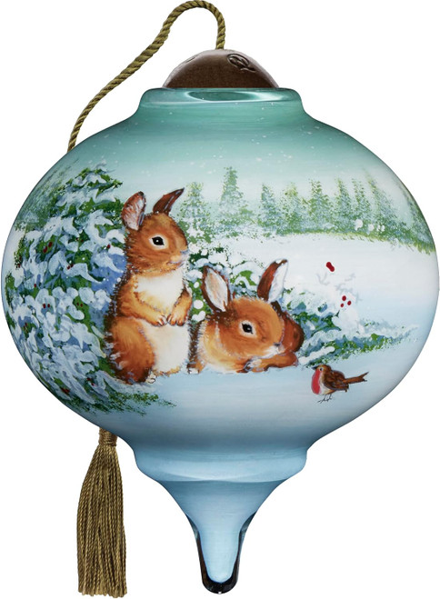 Ne'Qwa Ornament, “Hoppy Christmas” by Hazel Lincoln (7251137)
