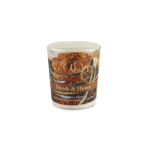 Root 20-Hour Votive Candles, Myrrh & Honey - Set of 6 (15490)