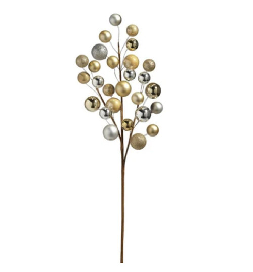 RAZ Imports 30" Champagne Ball Spray (F4416314)