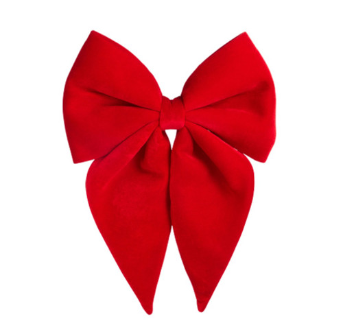 RAZ Imports 18" Red Velvet Bow Ornament (4606760)
