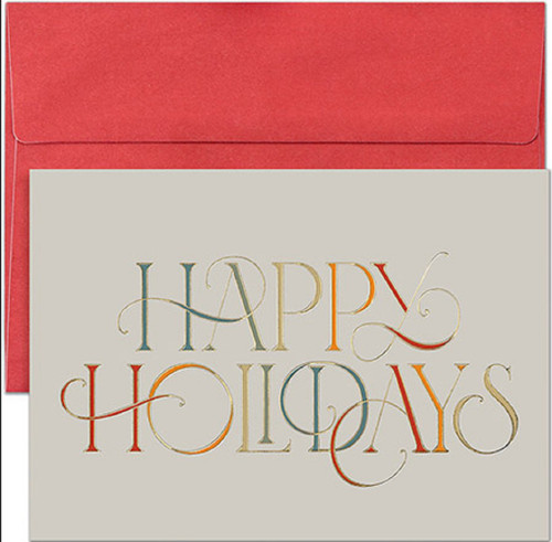 Masterpiece Studios Boxed Holiday Cards, Colorful Holidays (1001400)