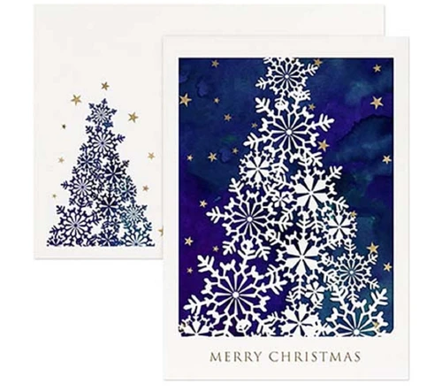 Masterpiece Studios Boxed Holiday Cards, Christmas Tree Laser Cut (955200)