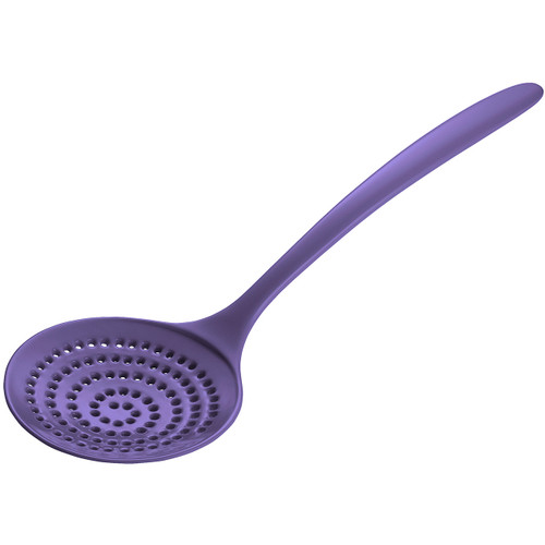 Gourmac 12.5" Melamine Skimmer, Violet (3533VT)