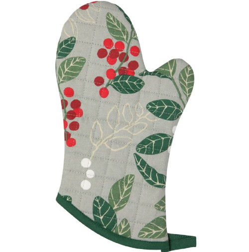 Now Designs by Danica Oven Mitt, Merry Berry Christmas (NOM4361D)