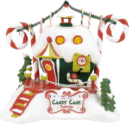 Department 56 Grinch Village, Who-Ville Candy Cane Twisters (6018381)