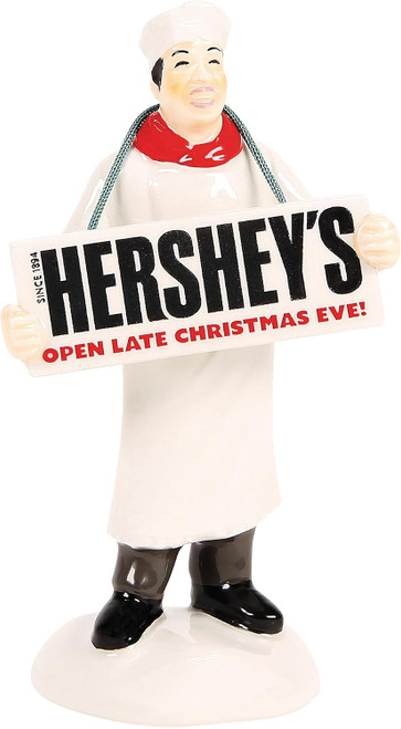 Department 56 Snow Village Accessory, Santa Prefers Hershey's (6018300)