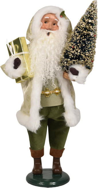 Byers' Choice Gold Sparkle Santa (3260)