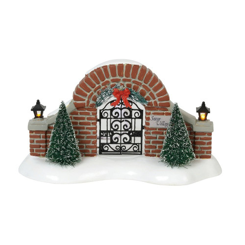 Department 56 Snow Village Gate