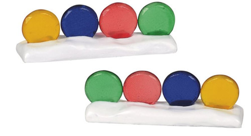 Department 56 Village Accessories Candy Corner Curbs