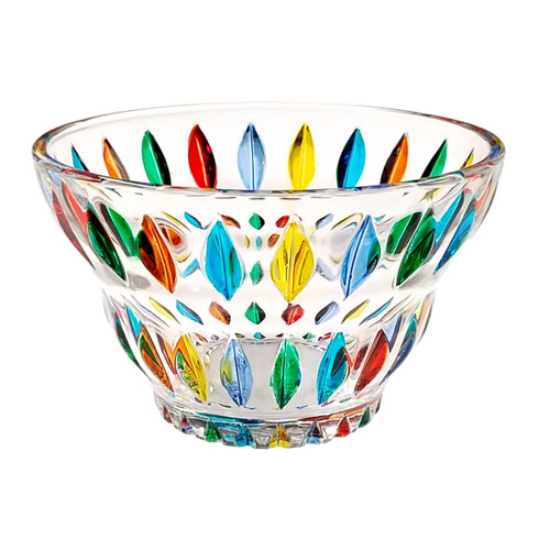 Gage Fortune Glass Dish/Votive Candle Holder, Small