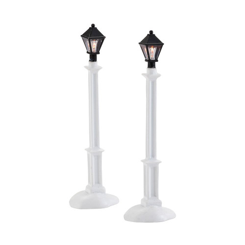 Department 56 Village Accessories, Picket Lane Lamppost - Set of 2 (4025474)