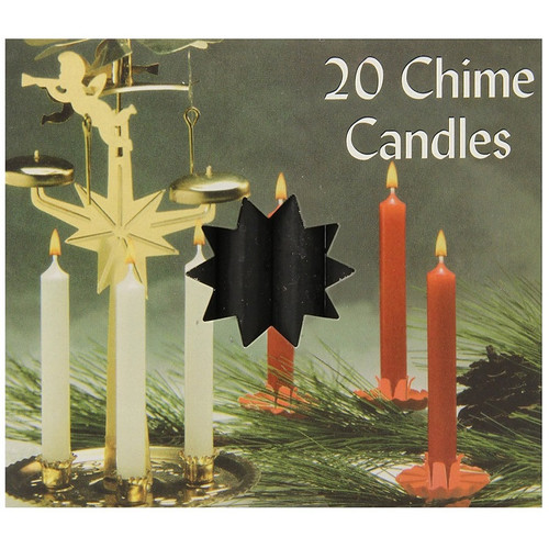 Biedermann & Sons Chime Candles, Black
