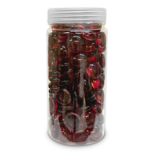 Biedermann & Sons Glass Gems, Red (A105RD)
