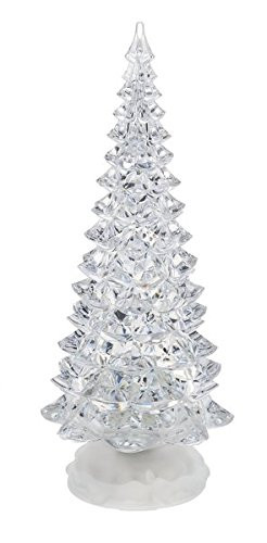 Ganz Light-Up Swirling Glitter Christmas Tree, Large (EX20672)