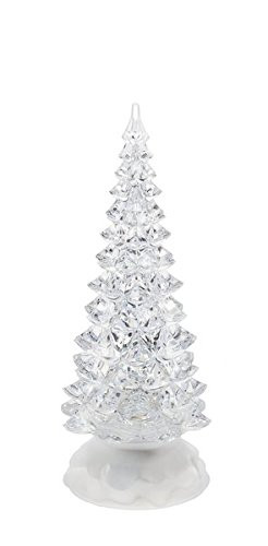 Ganz Light Up Swirling Glitter Christmas Tree, Small (EX20671)