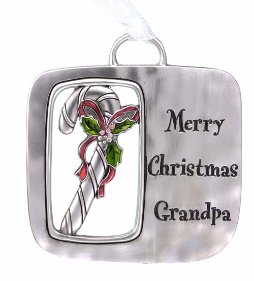 Ganz Ornament - Merry Christmas Grandpa