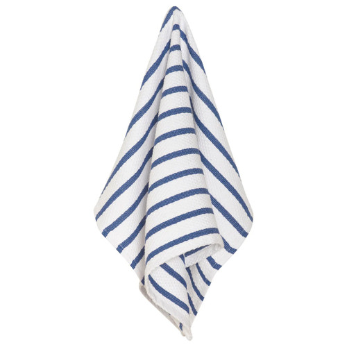 Now Designs Basketweave Kitchen Towel, Royal Blue (140211)