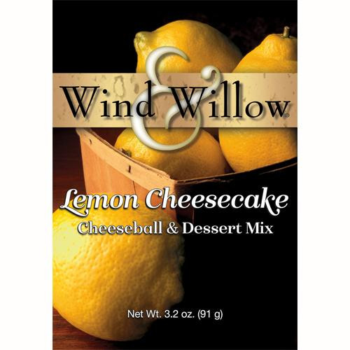 Wind & Willow Cheeseball & Dessert Mix, Lemon Cheesecake - Set of 2 (32200)