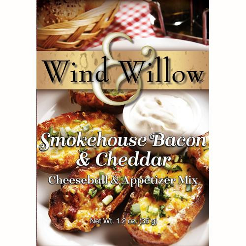 Wind & Willow Cheeseball & Appetizer Mix, Smokehouse Bacon & Cheddar - Set of 2 (33116)