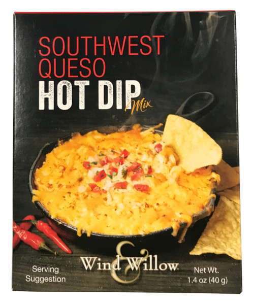 Wind & Willow Hot Dip Mix, Southwest Queso - Set of 2 (46002)