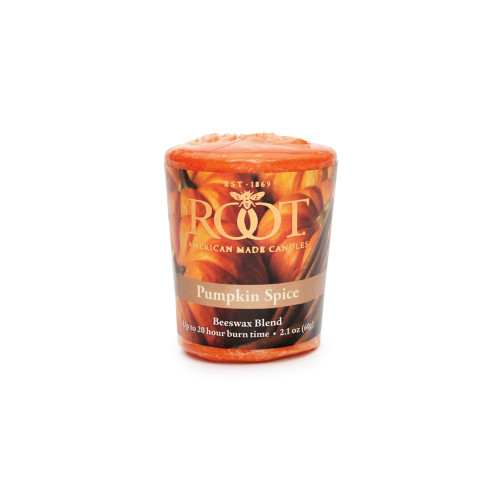 Root 20-Hour Votive Candles, Pumpkin Spice, Set of 6 (15210)