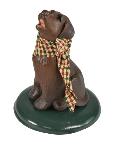 Byers' Choice Dog, Chocolate Labrador (614O) Byers' Choice Dog, Chocolate Labrador (614O)