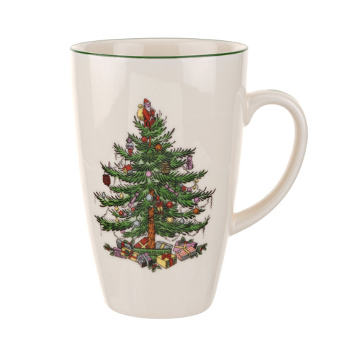 Portmeirion Spode Latte Mug, Christmas Tree