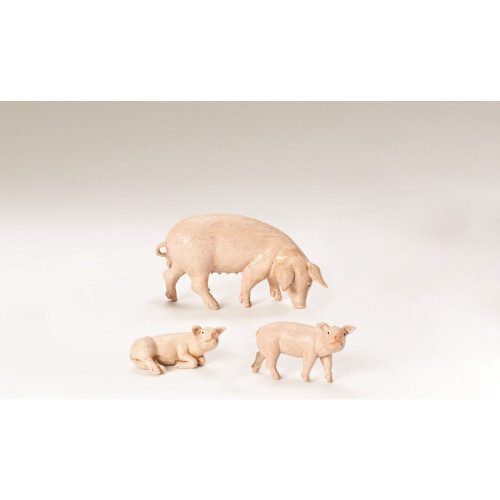 Roman Fontanini Pig Family, 5" Collection - Set of 3 (54081)