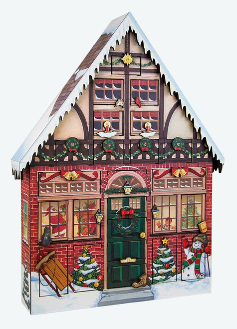 Byers' Choice Advent Calendar, Christmas House (AC01)
