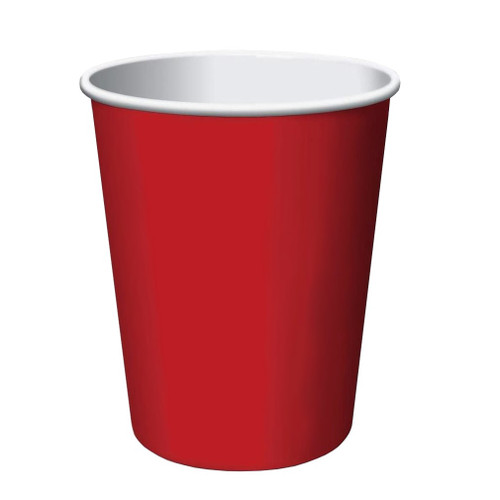 CEG 9 oz. Paper Cups, Classic Red (561031B)