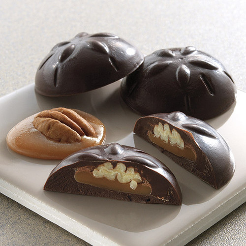 Harbor Sweets Sand Dollar Gift Box, 10 Pc (4600R)