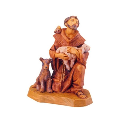 Roman Fontanini Saint Francis, 5" Collection (65260)